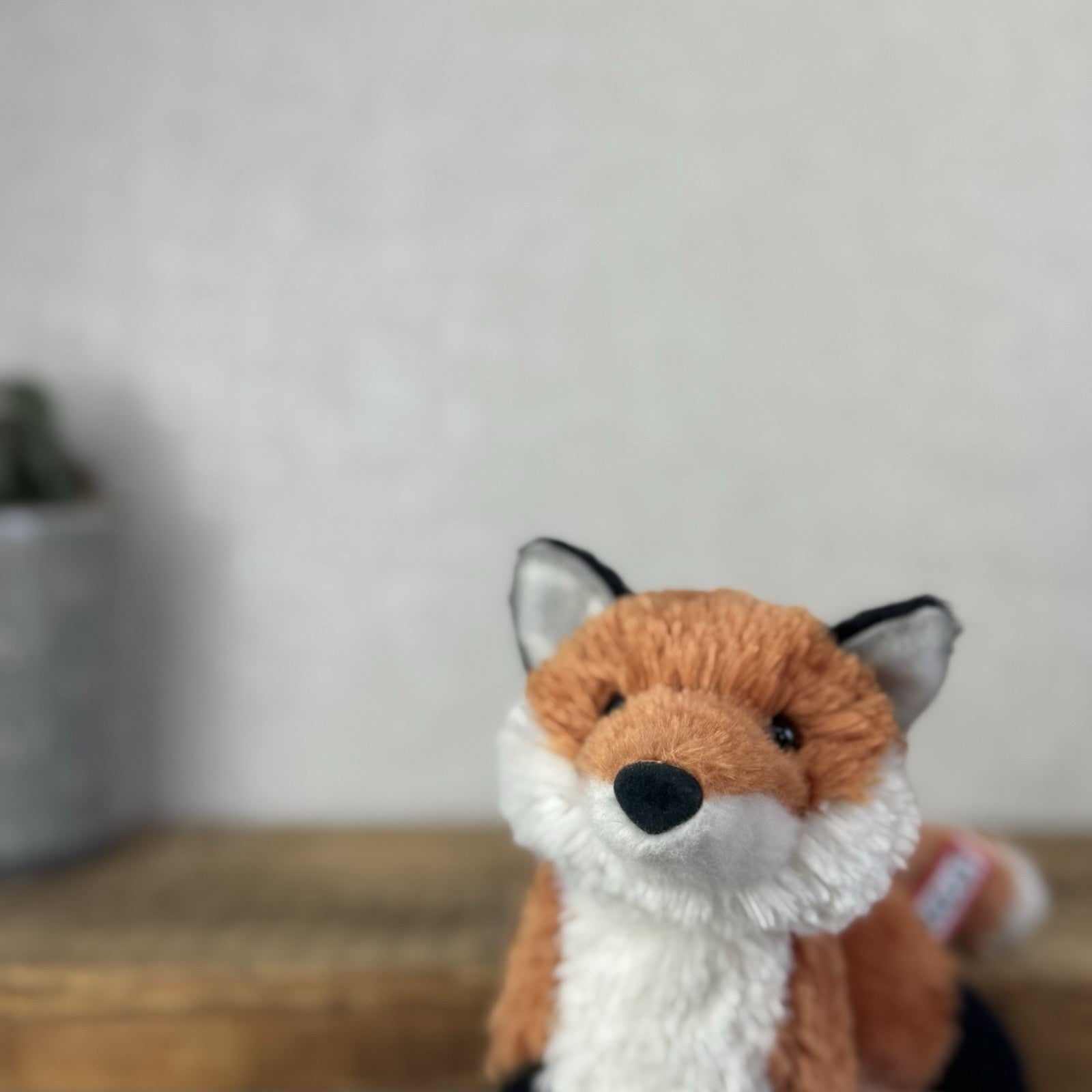 Douglas Cuddle Toy Red Fox - Retired Rare Red Fox Cuddly Toy Small 8"