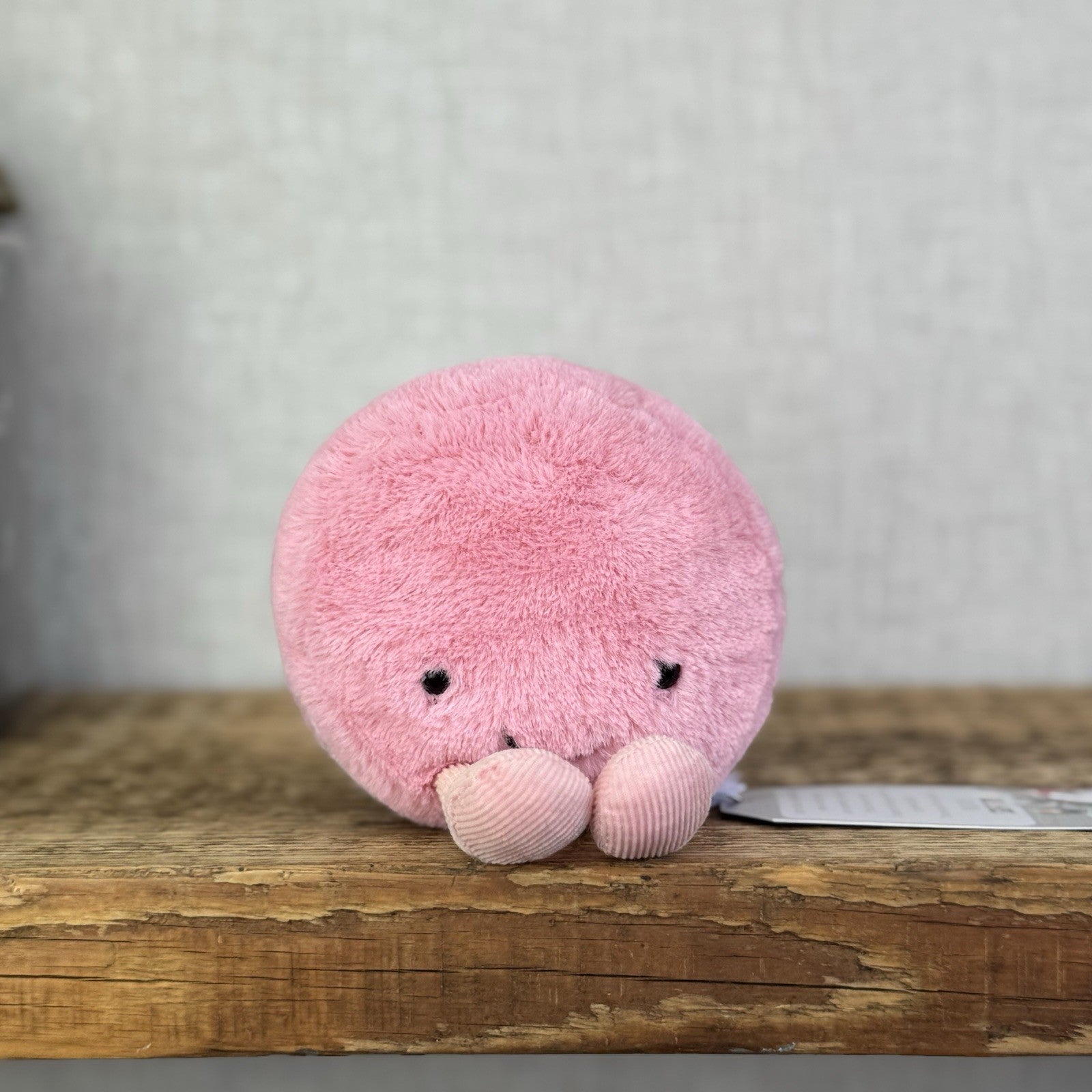 Jellycat Amuseable Raspberry Macaron - Original First Release Rare Pink 4"