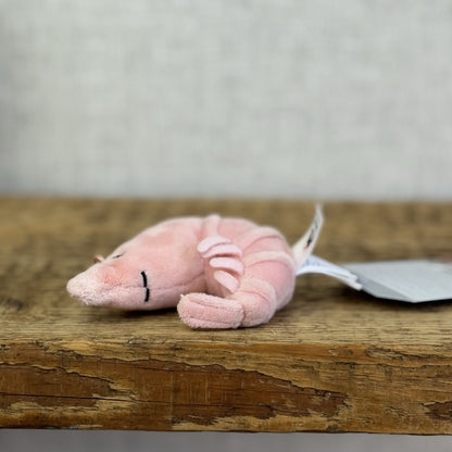 Jellycat Sensational Seafood Shrimp - Small seafood Play Toy Retired 4"