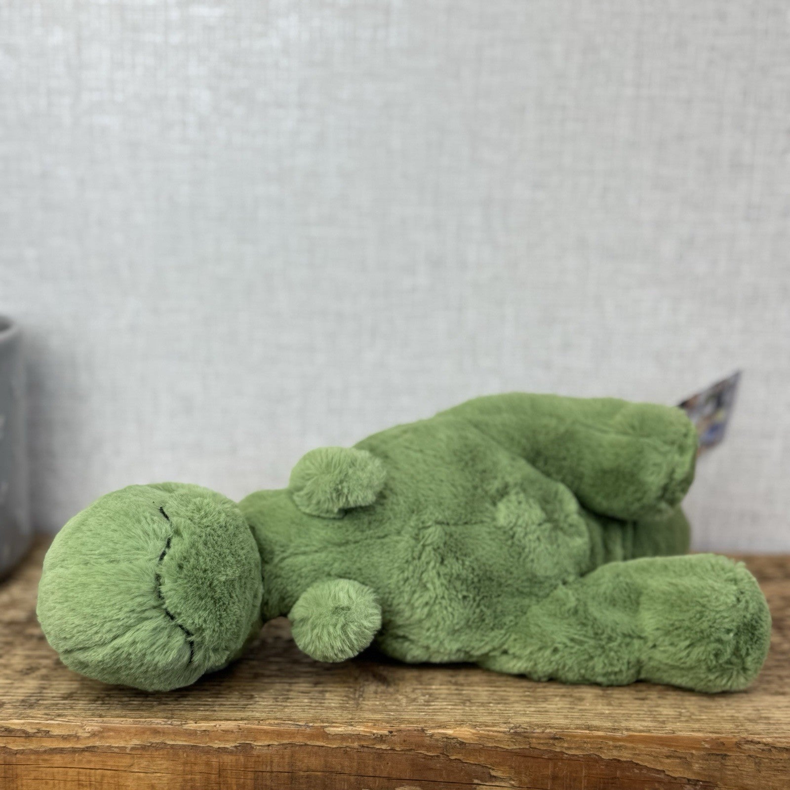 Jellycat Fossily T Rex - Medium Green Dinosaur Soft Toy Retired Plush Toy 12"