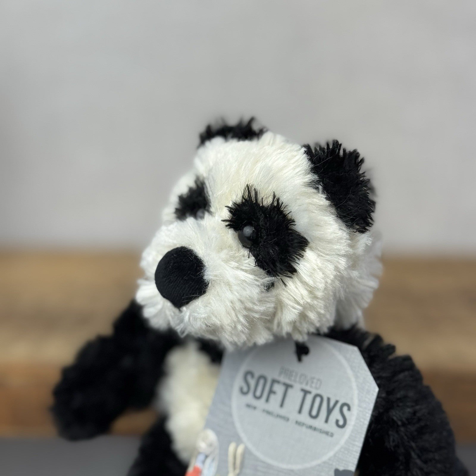 Jellycat Tiny Pickles Panda - Vintage Jellycat Panda New Without Tags Tiny 8"