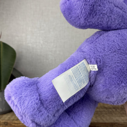 Build a Bear Hoppy Purple Lavender Spring Frog - Purple Frog BAB Retired 17”