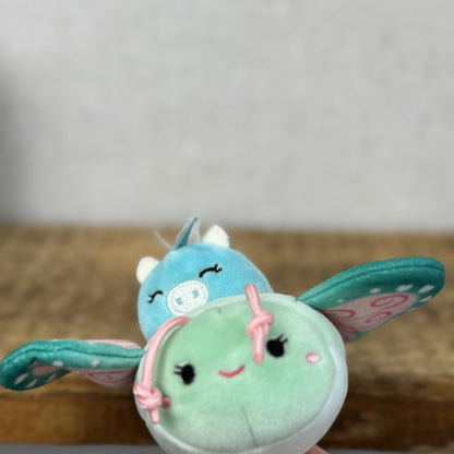 Squishmallow Squishville - Jake SV Vehicle Unicorn In Butterfly Car Play Set