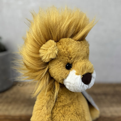 Jellycat Wumper Lion - Super Soft Yellow Floppy Lion Soft Toy Retired Rare 14"
