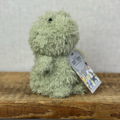 Jellycat Little Frog - Fluffy Little Frog - Light Gren Frog Plush Soft Toy Small