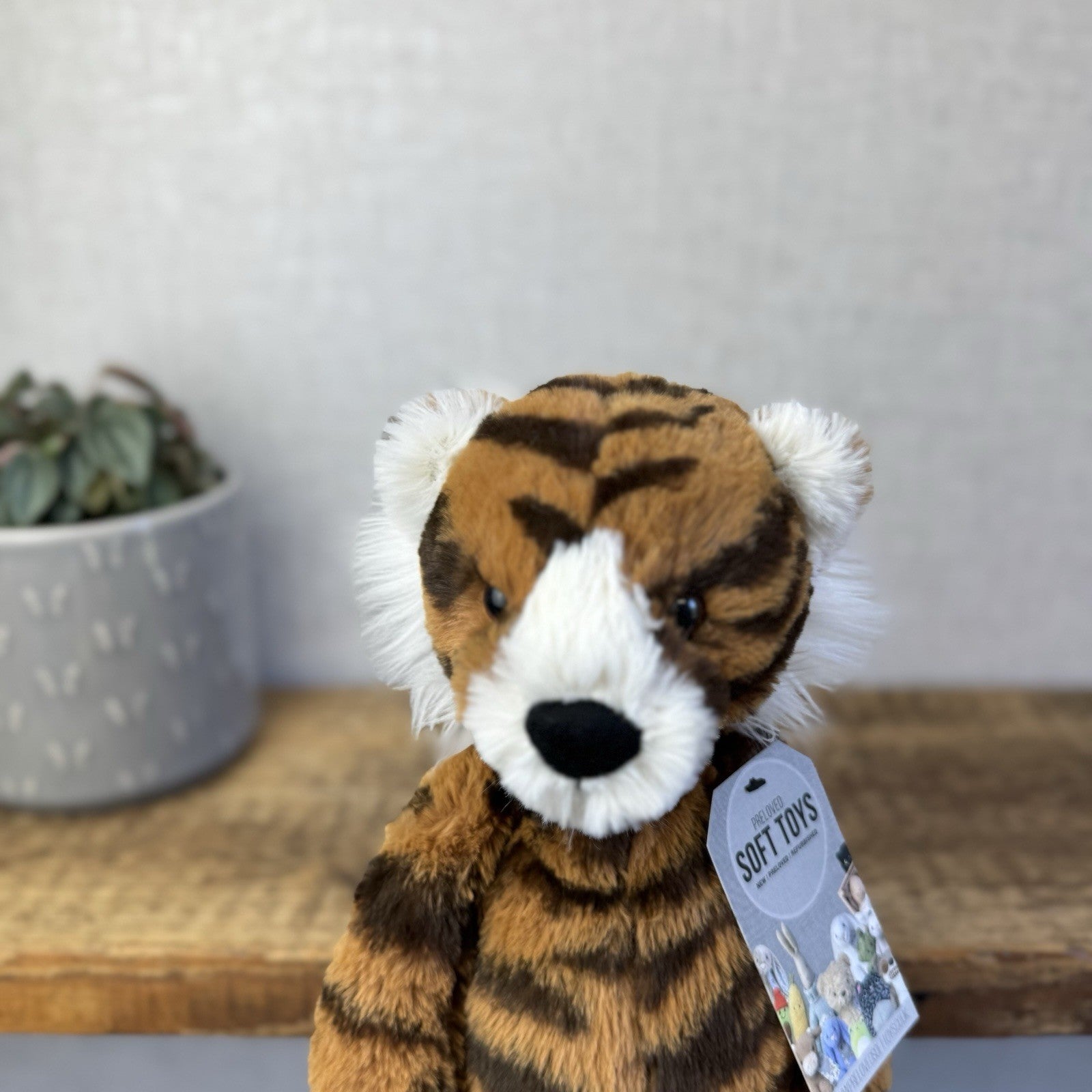 Jellycat Wumper Tiger - Super Soft Orange Floppy Tiger Soft Toy Retired Rare 14"