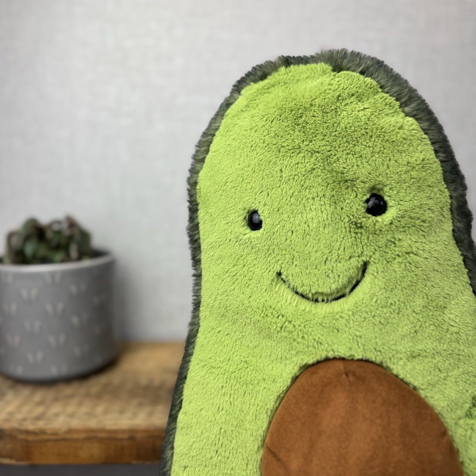 Jellycat Huge Amuseable Avocado - Huge Avocado Soft Toy Beanie Plush Retired 18”