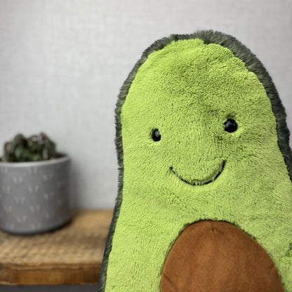 Jellycat Huge Amuseable Avocado - Huge Avocado Soft Toy Beanie Plush Retired 18”