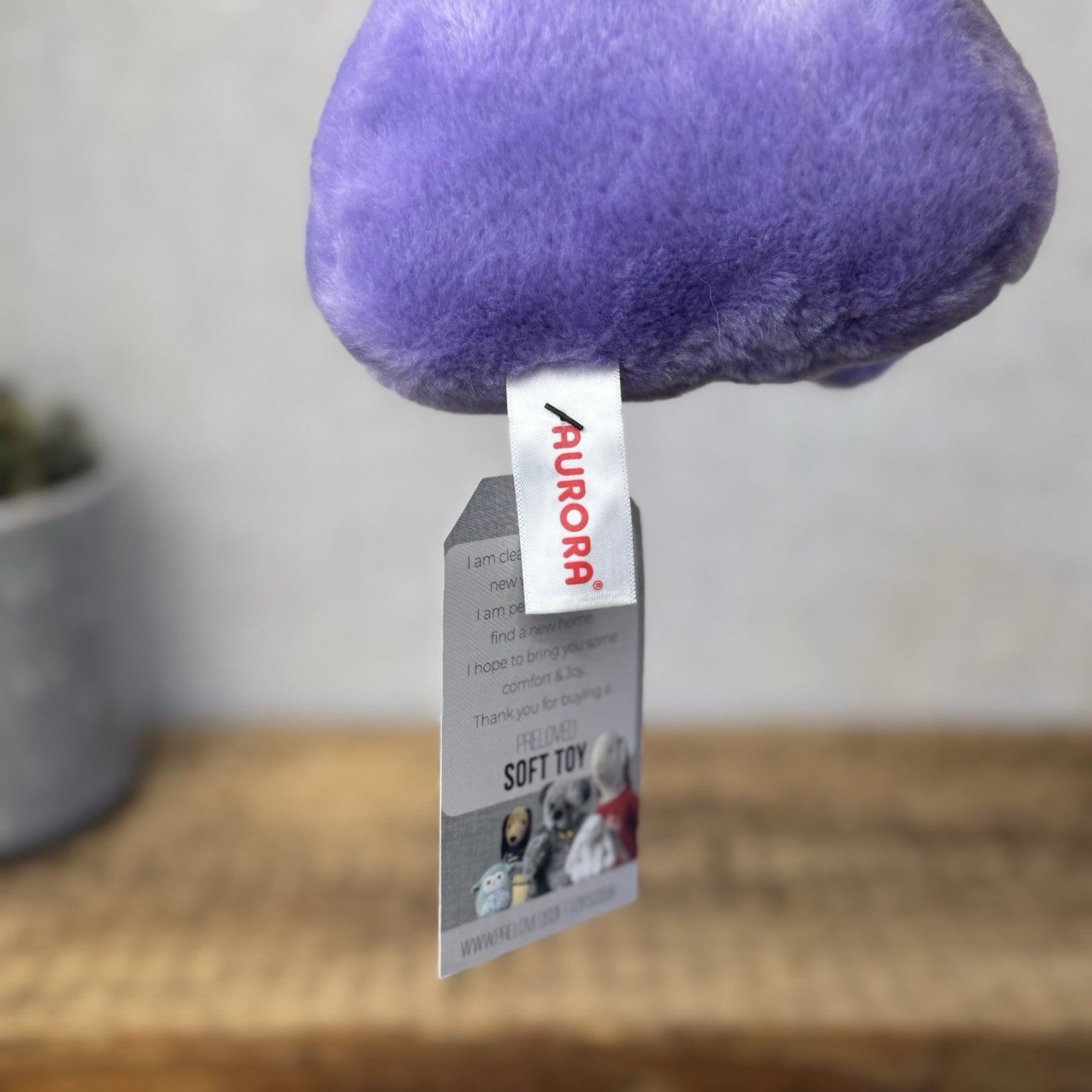 Aurora Rainbow Palm Pal Beanie Pastel - Mini Palm Pals Mini Beanbag Plush 5"