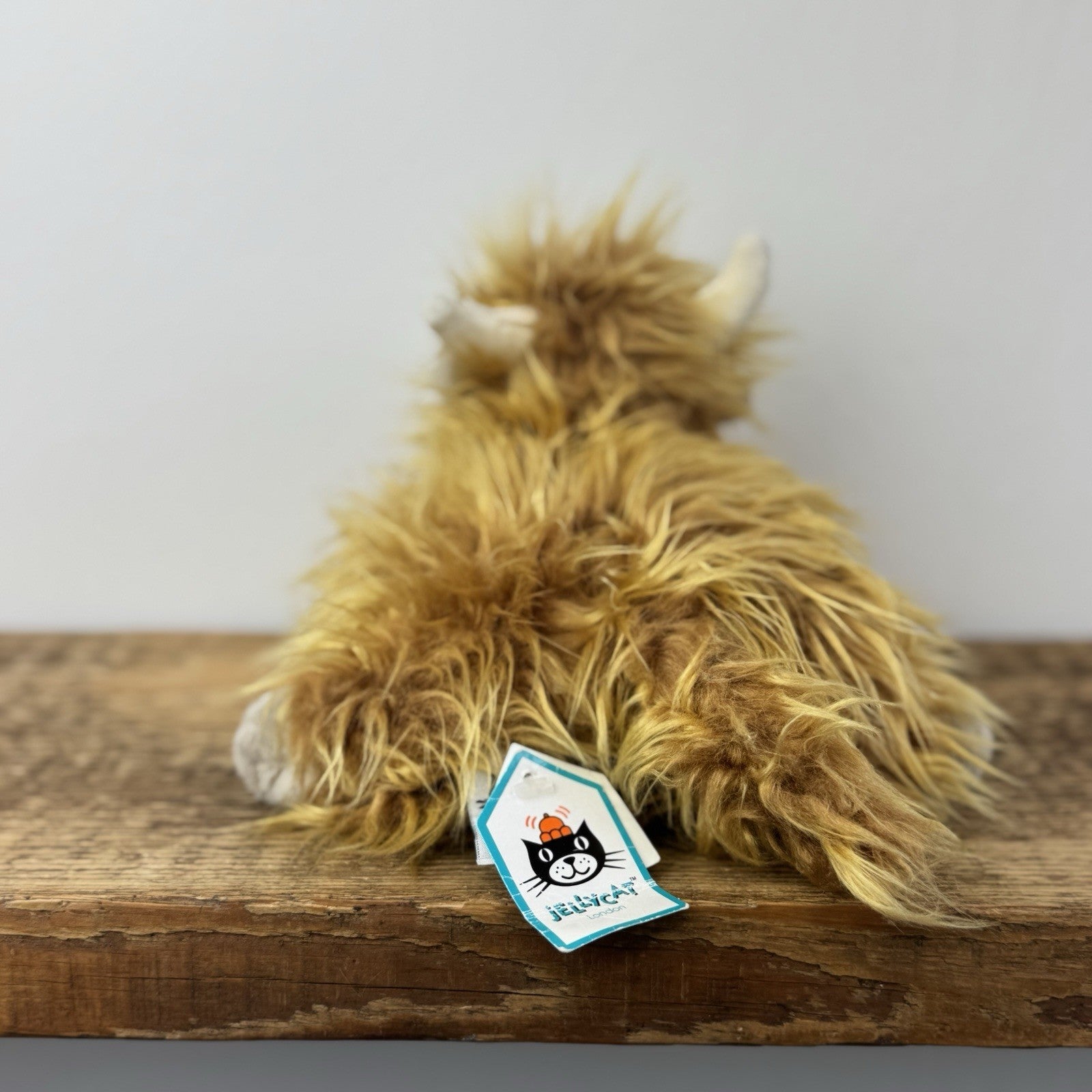 Jellycat Small Truffles Highland Cow - Small Pillow Soft Toy Vintage 7" With Tag