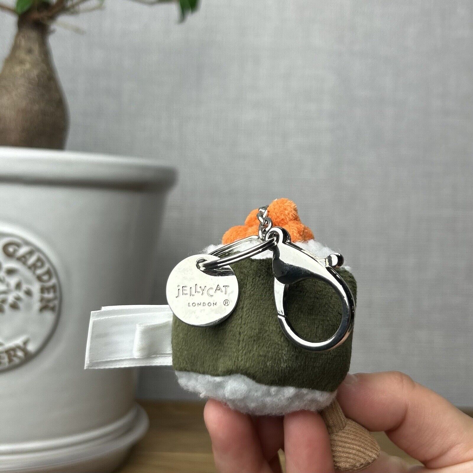 Jellycat Mini Maki Keyring - Custom made Keyring Jellycat Sushi