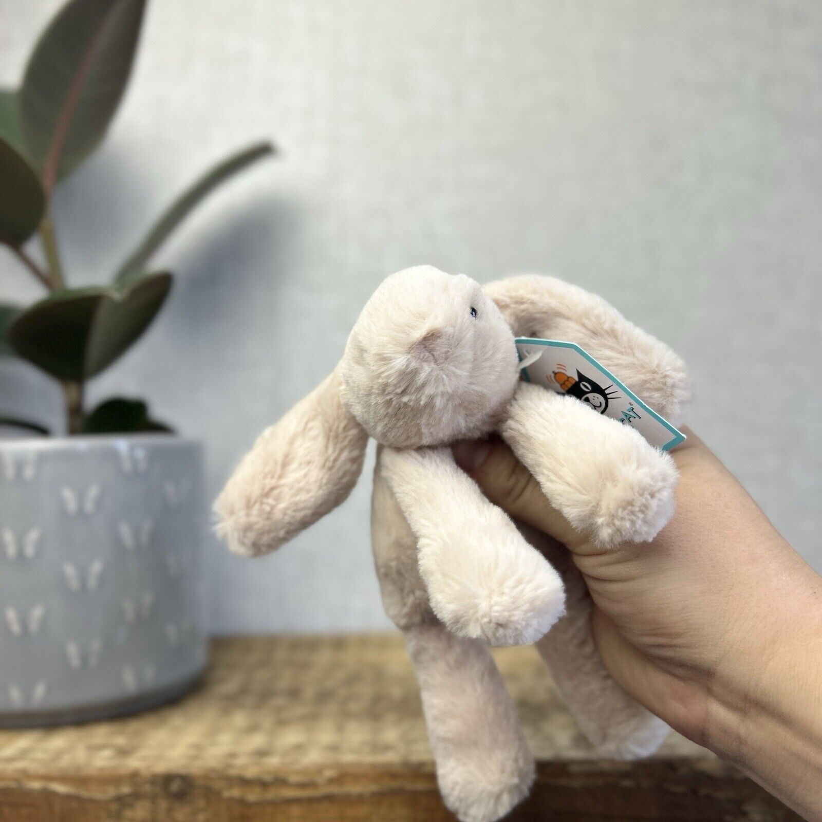 Jellycat OG Smudge Bunny Rabbit Soft Toy Plush Original Version - Retired Tiny