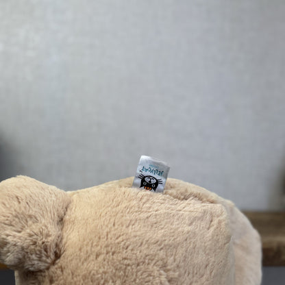 Jellycat Huge/Big Bashful Bear Honey Bear Cub Soft Toy Rare Retired NWOT 21"