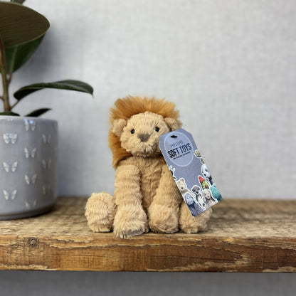 Jellycat Tiny Fuddlewuddle Lion - Tiny Fuddlewuddle - Baby Fluffy Lion 5" (2)