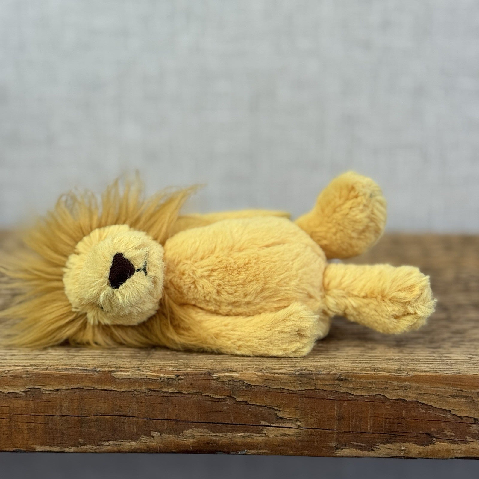 Jellycat Baby Bashful Lion - Tiny Mini Lion Soft Toy Pocket Pal Beanie Rare 5”