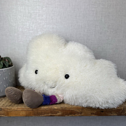 Jellycat Huge Amuseable Cloud Retired Rare (repaired/custom) Large 16”