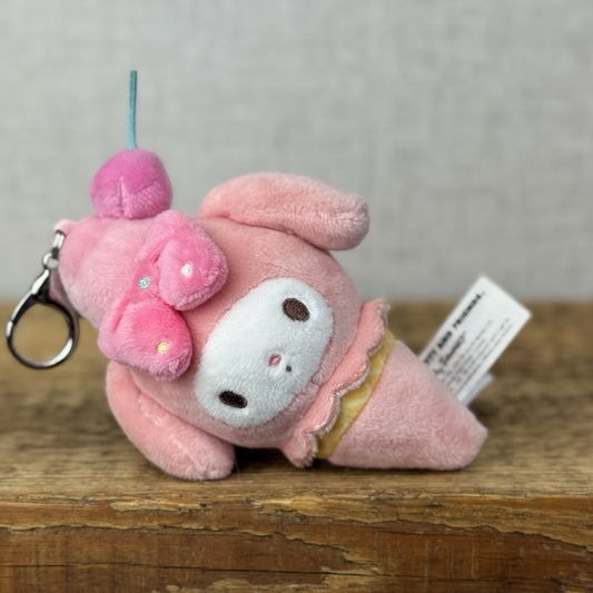 Gund Sanrio Hello Kitty And Friends Keyring - My Melody Ice Cream Surprise Pink