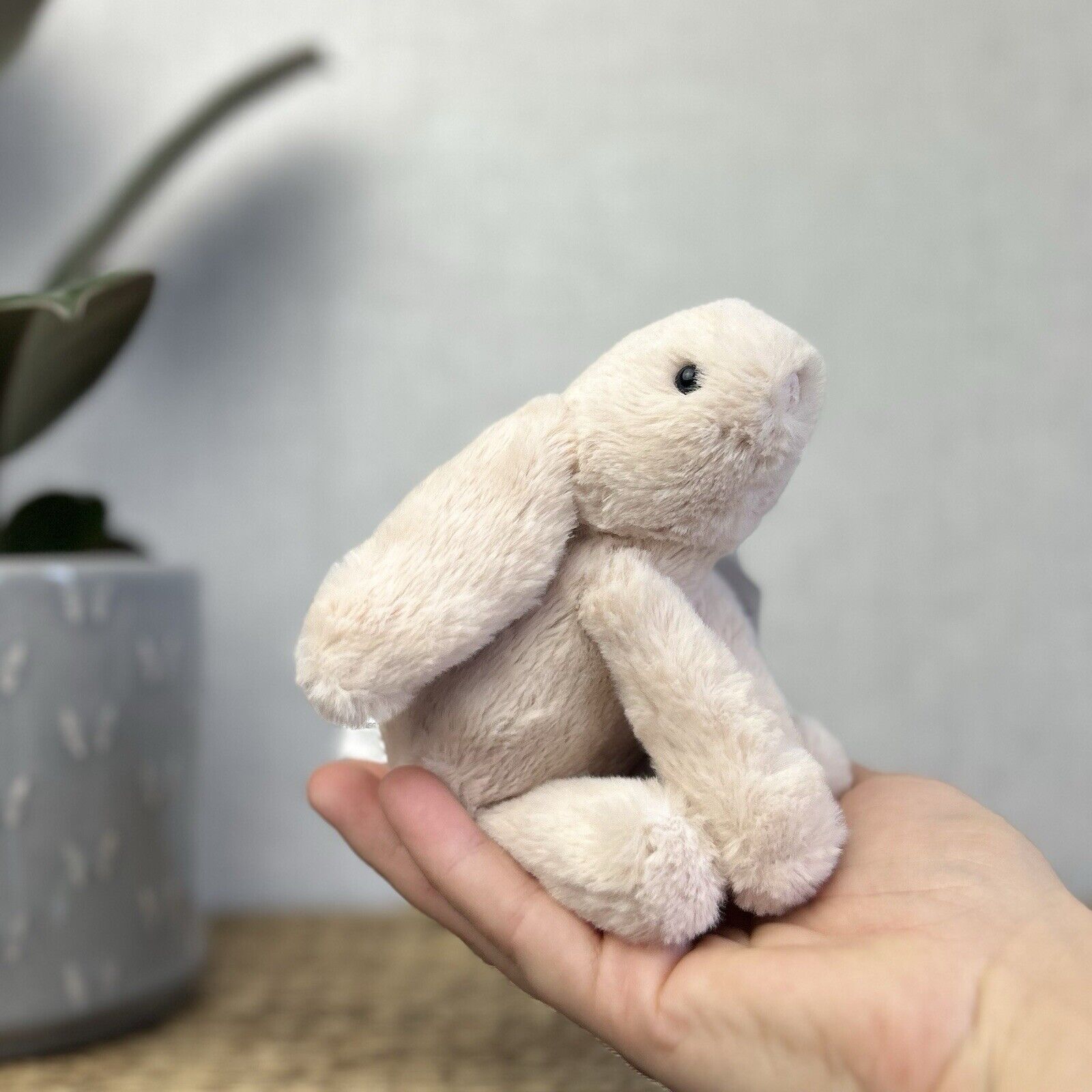 Jellycat OG Smudge Bunny Rabbit Soft Toy Plush Original Version - Retired Tiny