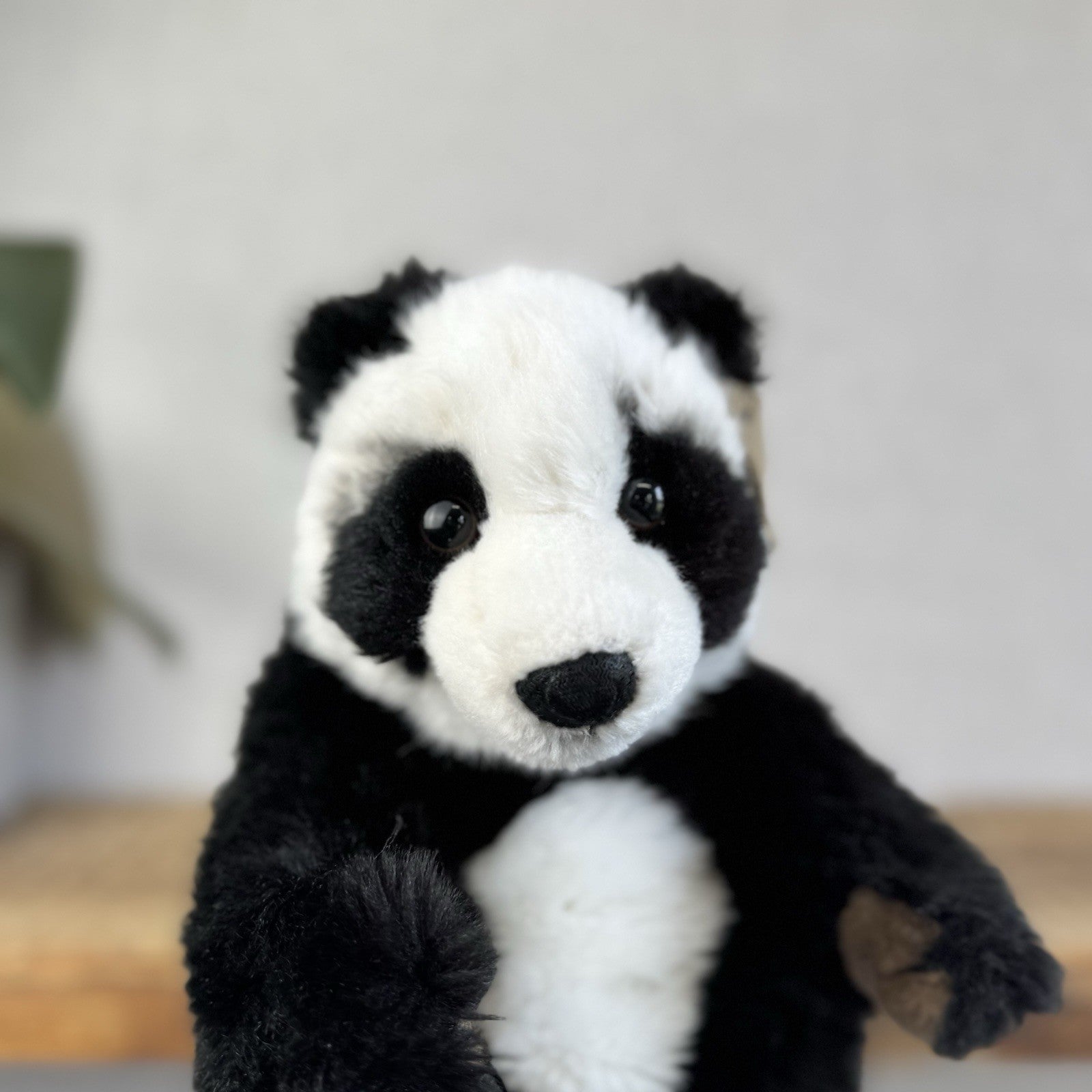 WWF Anna Club Plush Panda - Small Vintage Panda Soft Toy Beanie Super Fluffy 10”