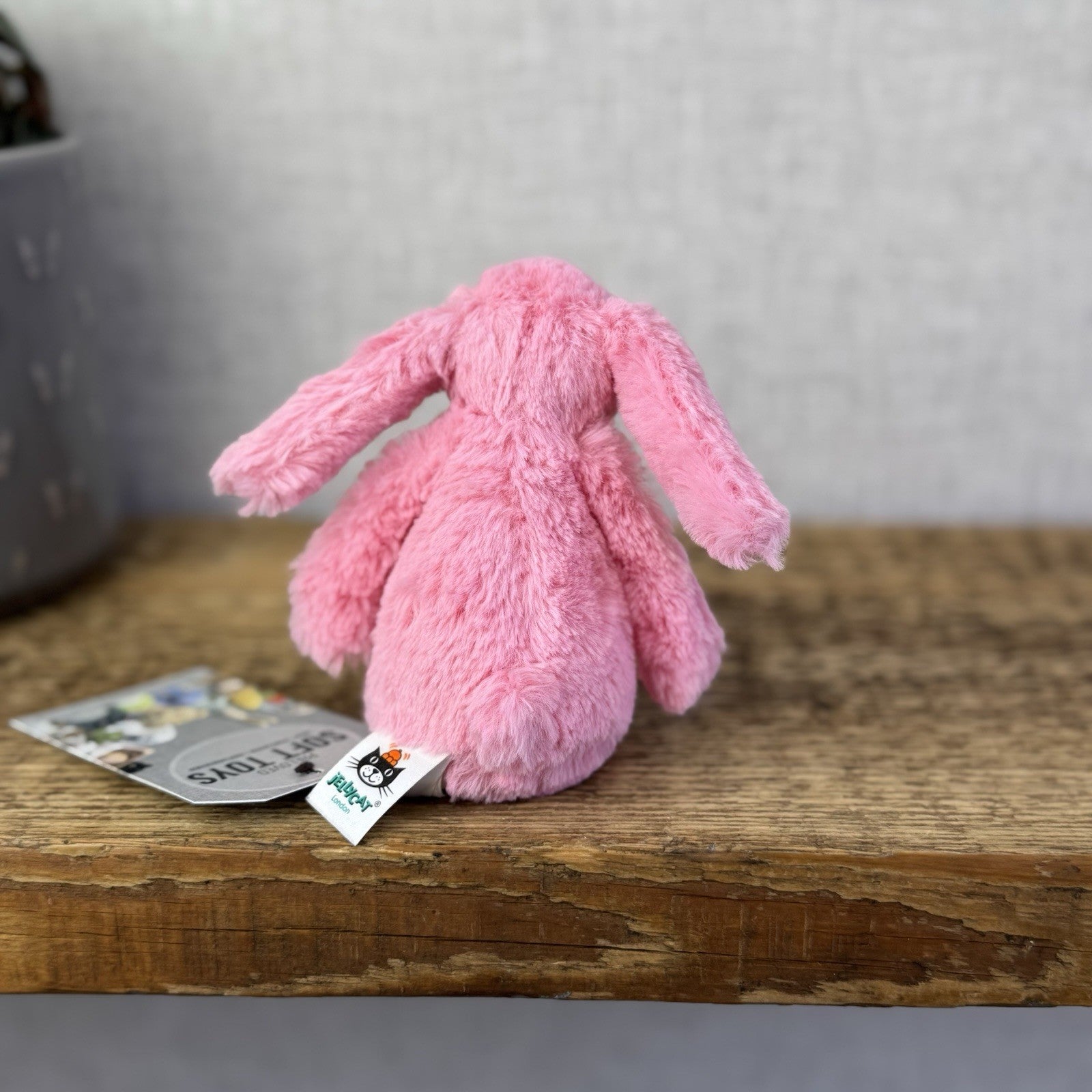 Jellycat Tiny Baby Bashful Sorbet Bunny - Pink Rabbit Retired Rare Mini 5"