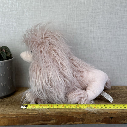 Bukowski Bears Princess Poddle - Pink Long Hair Fluffy Poodle Soft Toy Beanie