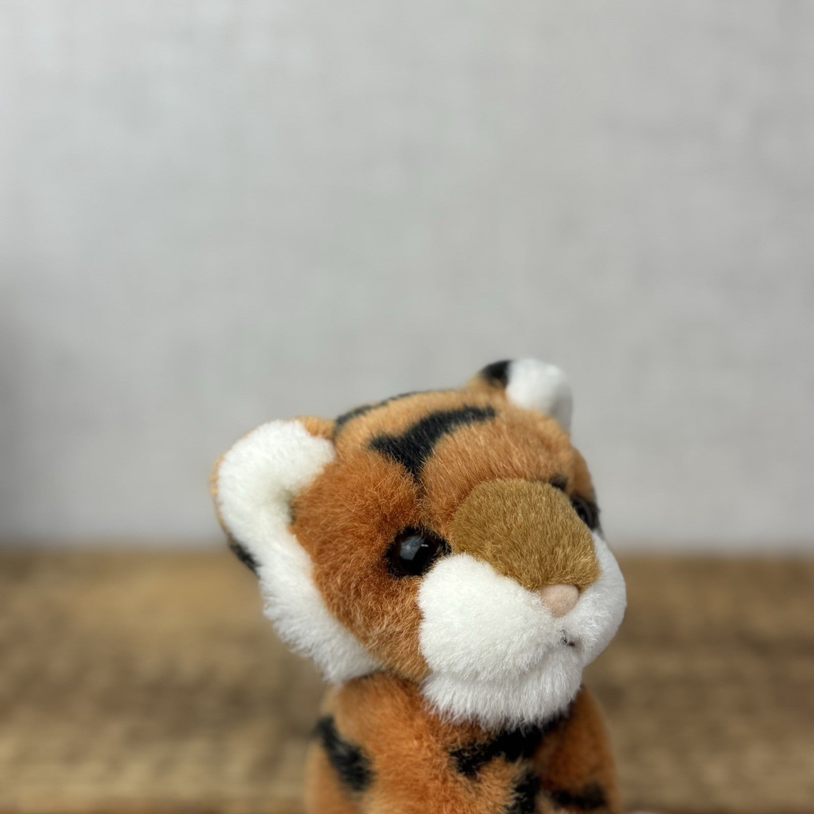 Russ Berrie Jungle Buddies Miniature Baby Bengal Tiger Soft Toy Vintage Pristine