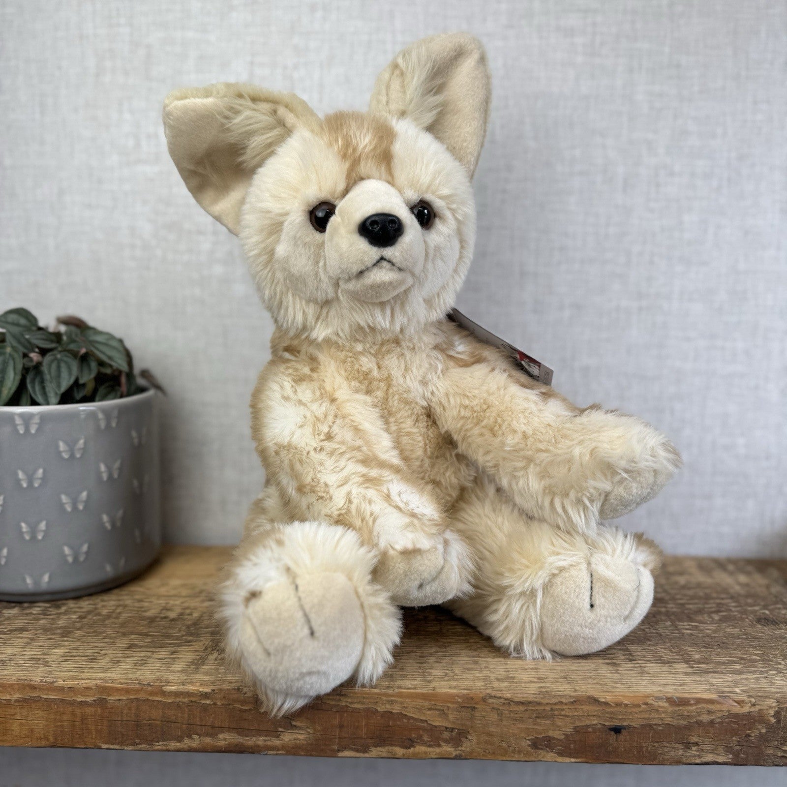 Build A Bear WWF Fennec Fox - New Without Tags Arctic Fox Soft Toy Bear 16"