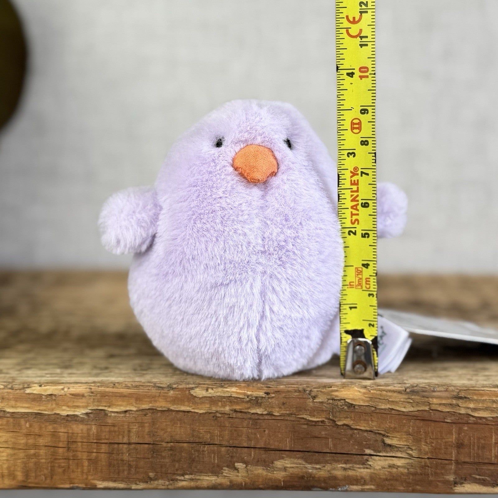 Jellycat Chicky Cheeper Violet Small Lavender Purple Mini Chick Retired 4" (#2)