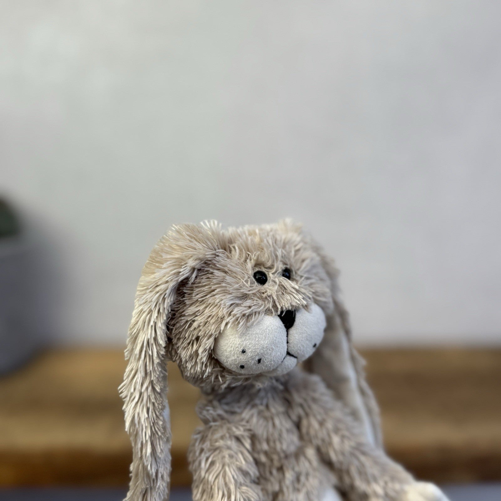 Jellycat Small Tiny Doolally Bunny Rabbit - Mini Long Limbed Beige Scruffy Bunny