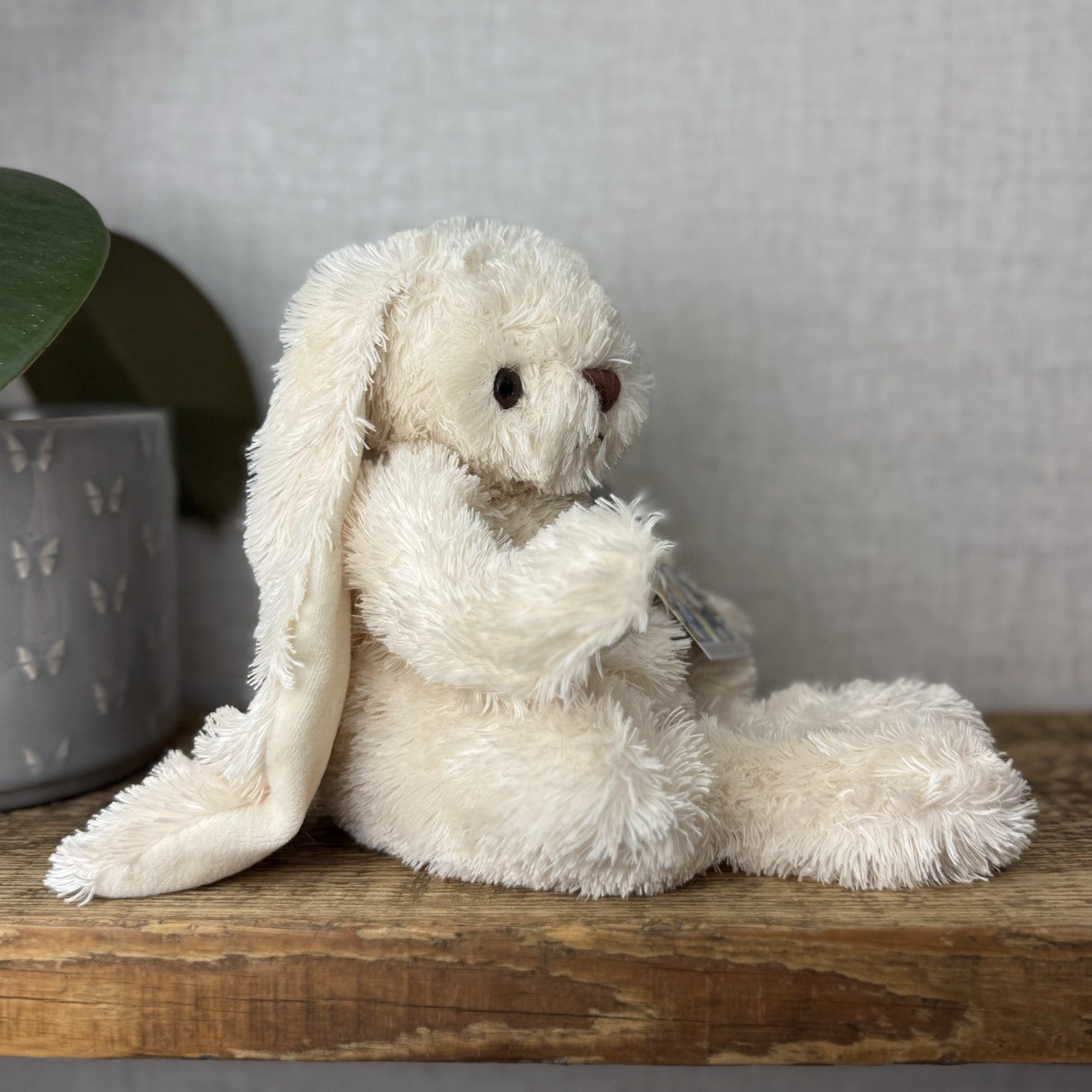 Barbara Bukowski - Vintage 3 Way Jointed Rabbit Floppy Beanie Bunny Long Ears