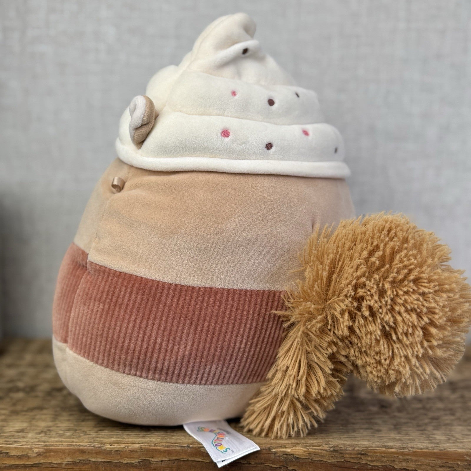 Squishmallow Reza The Latte Squirrel 12" Plush
