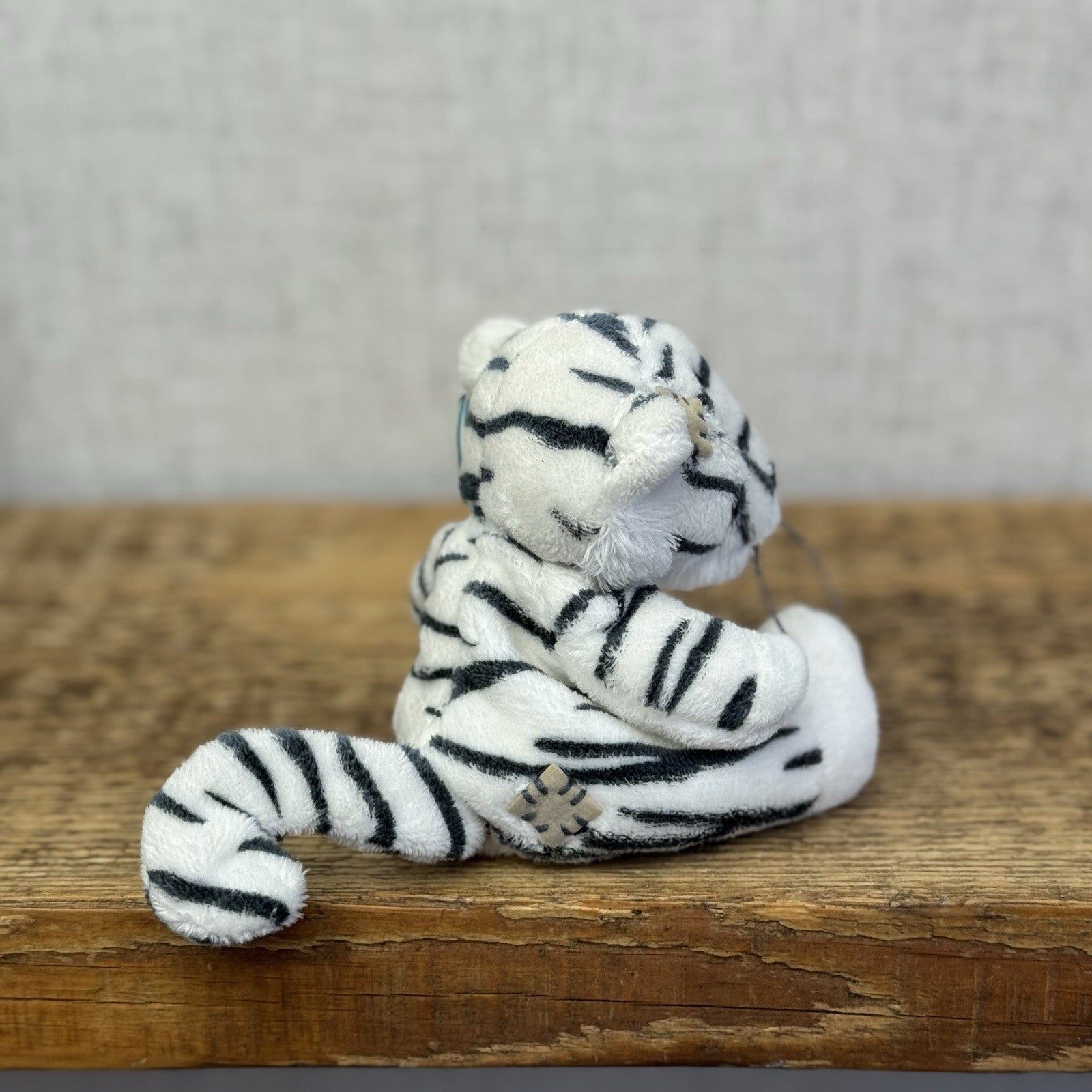 Blue Nose Friends Tiger Bengal Number 85 5" (#2) Mini White Tiger Beanie Plush