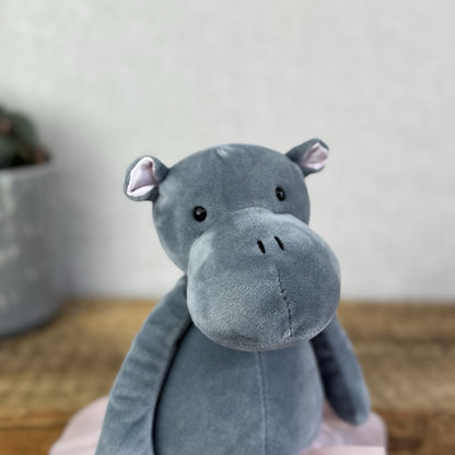 Jellycat Medium Dancing Darcy Hippo Ballerina - Animal In Tutu Retired 12”