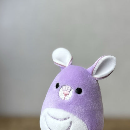 Squishmallow Squishville - Kiki Purple Kangaroo - Purple Wild Animal Squish 2”