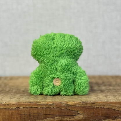 Fuggler Mini Squidge Green - Small Green Fuggler Funny Ugly (Keyring removed)