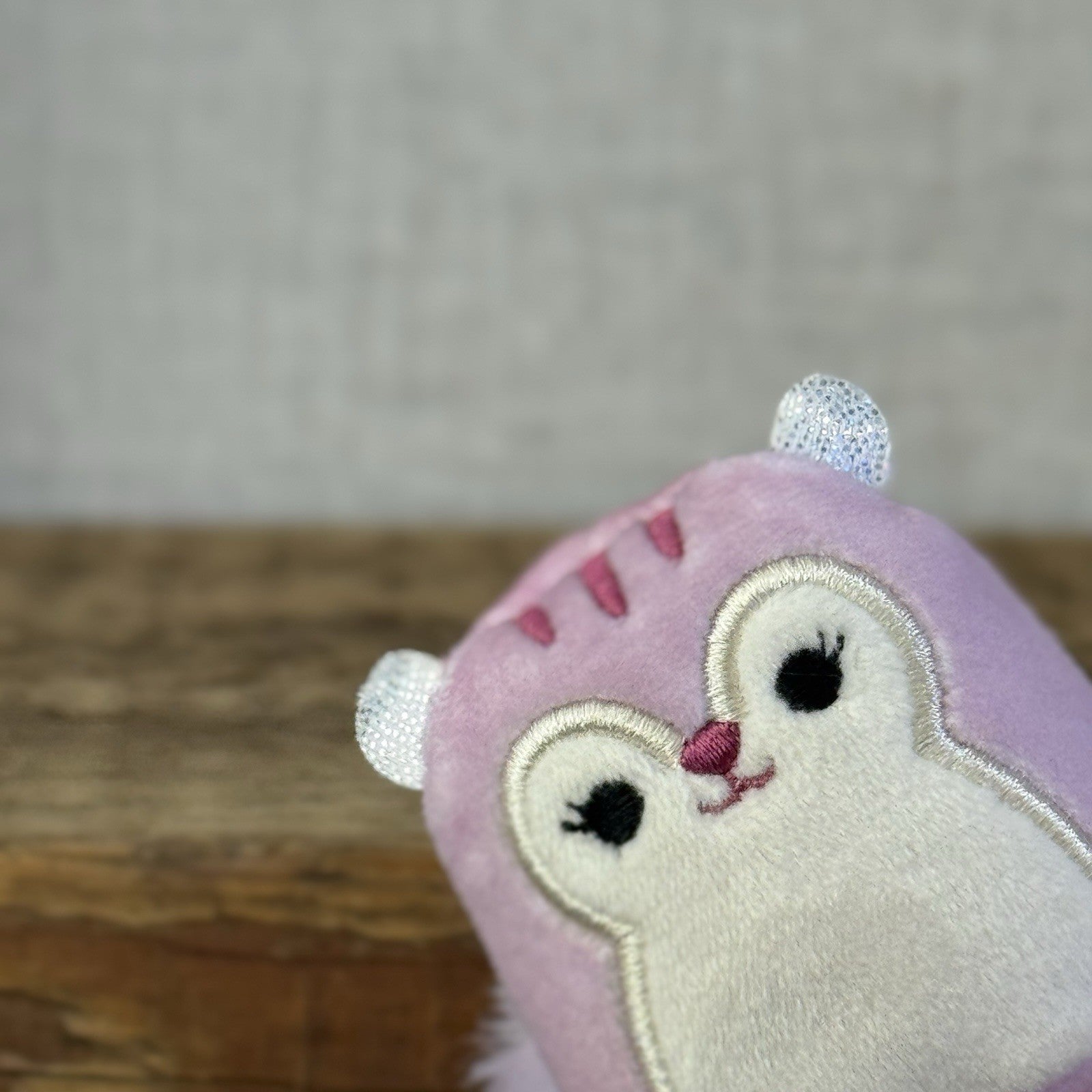 Squishmallow Squishville - Allina The Purple Squirrel - Mini Purple/Silver 2"