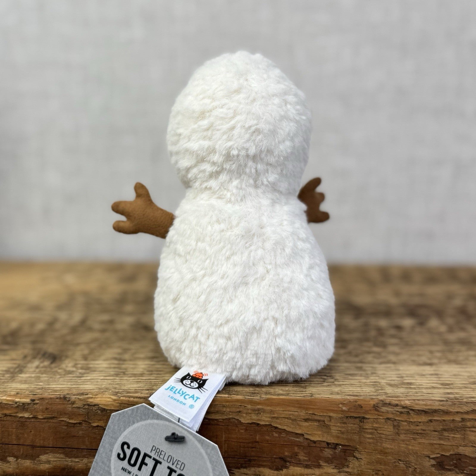 Jellycat Wee Snowman - Small Mini Snowman Beanbag Soft Toy Retired Mini 5"