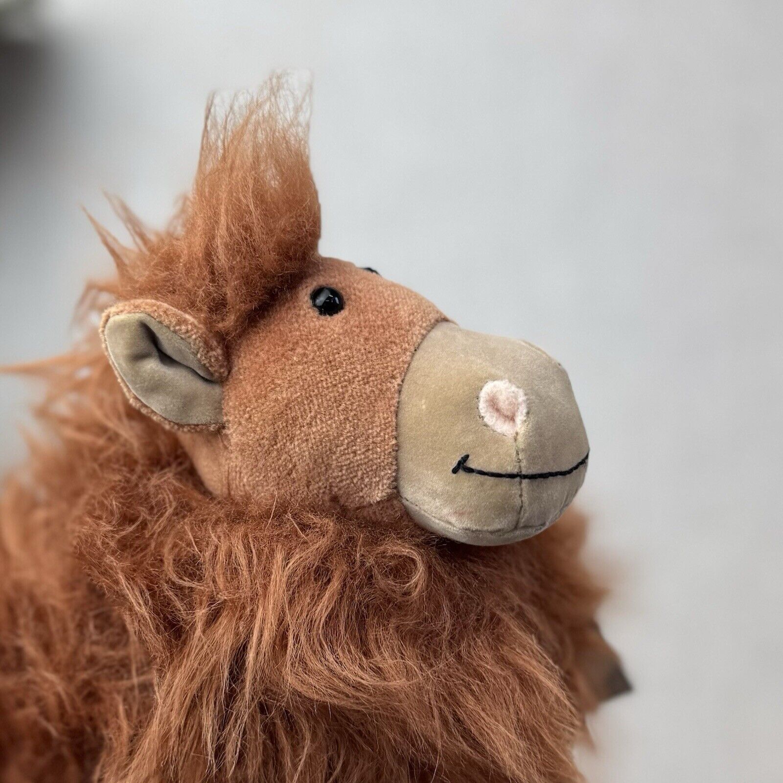 Jellycat Small Shaggy Pony - Small Standing Fluffy Hairy Pony Horse Vintage 5"