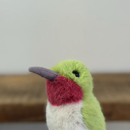 Jellycat Birdling Hummingbird - Small Fluffy Beanie Bird Soft Toy Retired 5"