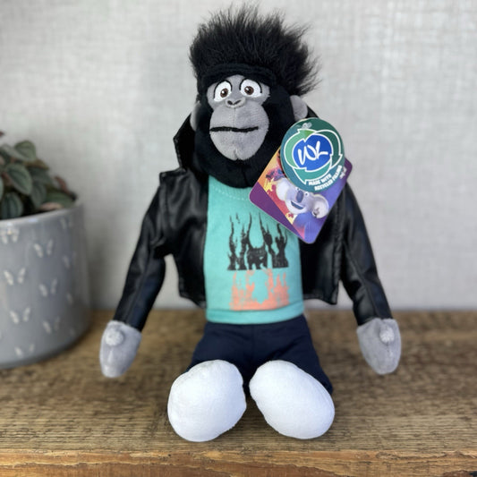 Sing 2 Johnny The Gorilla Soft Toy Plush Illumination Rare Sing Soft Toy