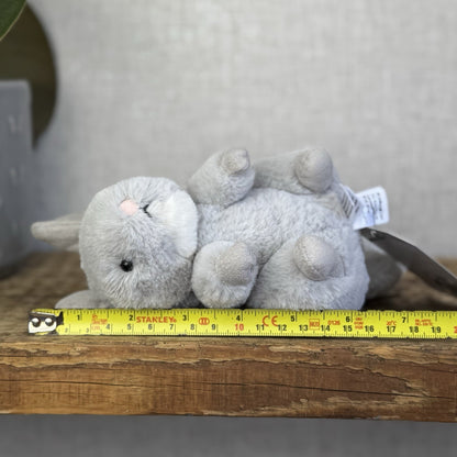 Jellycat Misty Chinchilla - Small Grey/Silver Beanie Chinchilla Pocket Pal 6"