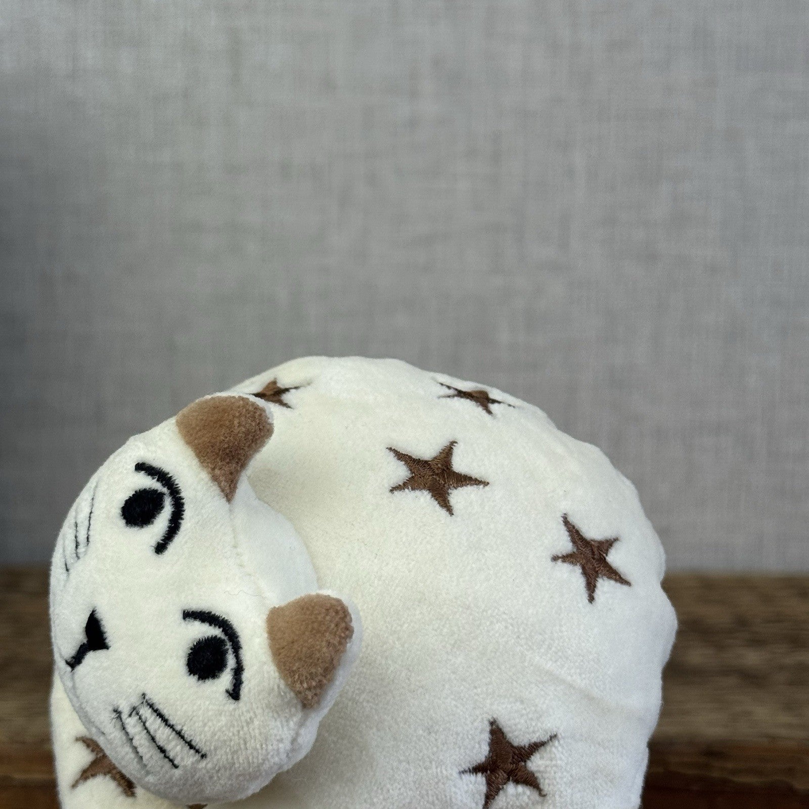 Jellycat Natural Nap - Retired 1998 Cream Cat Stars/moons Vintage With Tags 4”