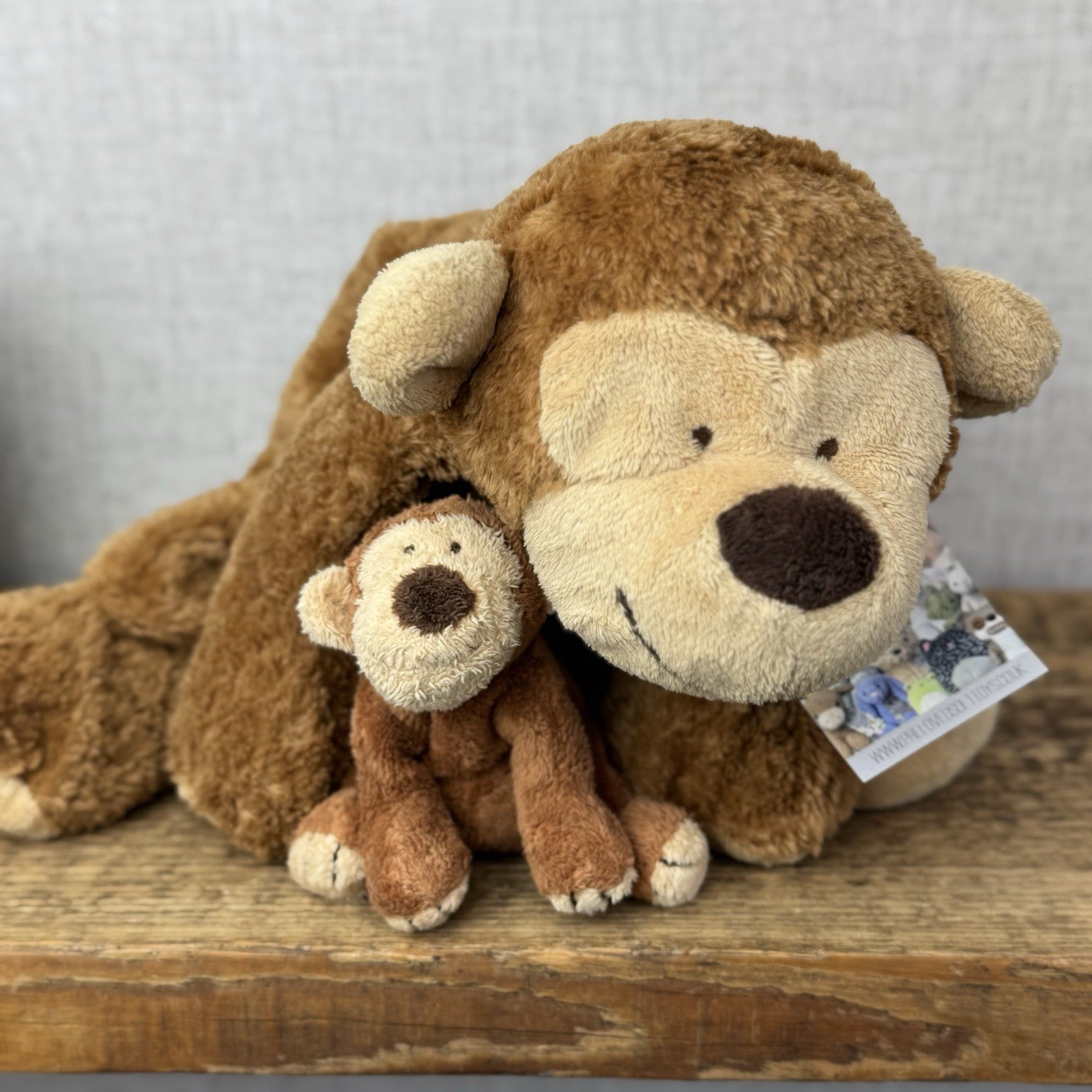 Marks & Spencers Tiny Monkey Plush Toy Vintage (tag Removed) Beanie M&S 8339249