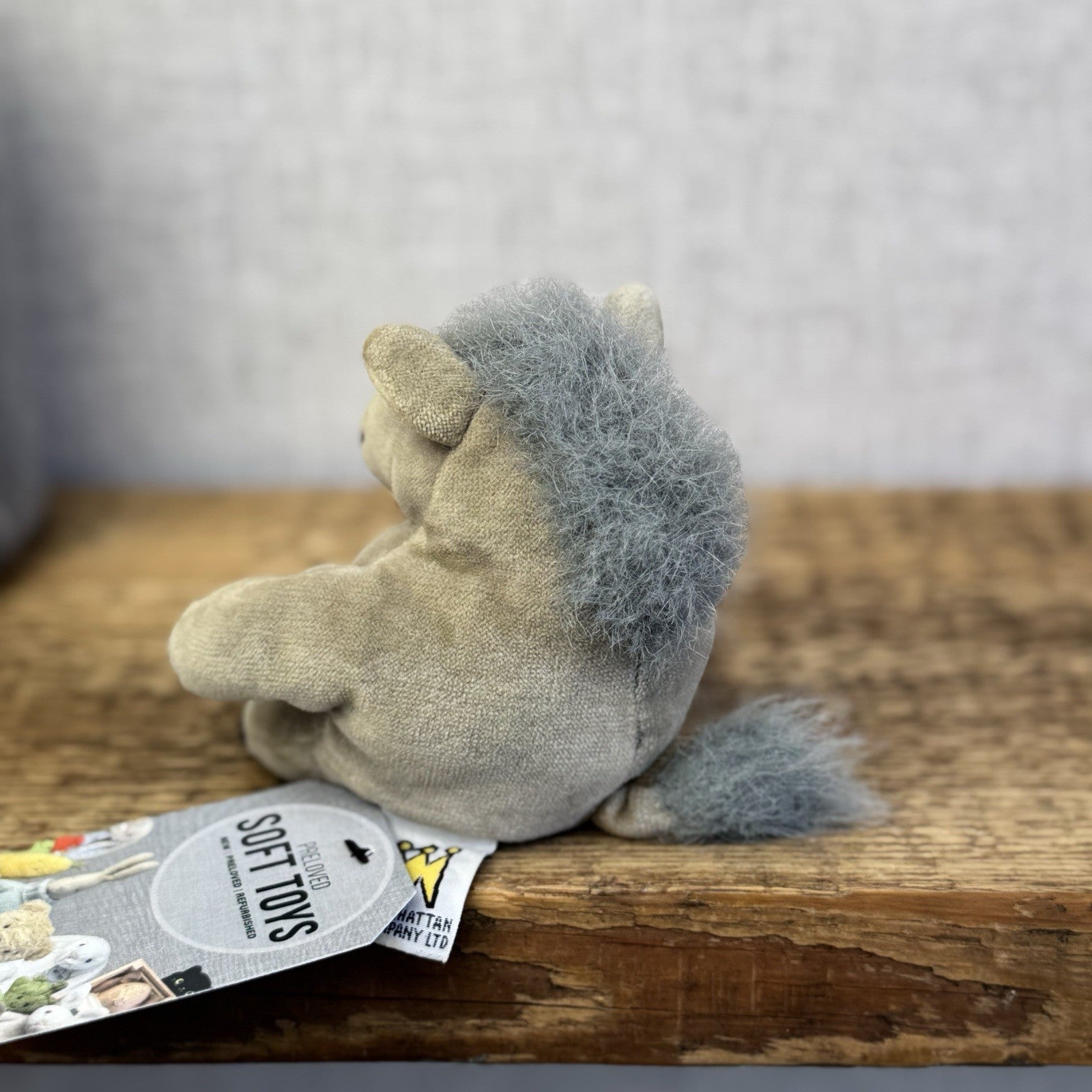 Manhattan Toy Company Farmyard Donkey Beanie Mini Vintage Donkey (Old Jellycat)