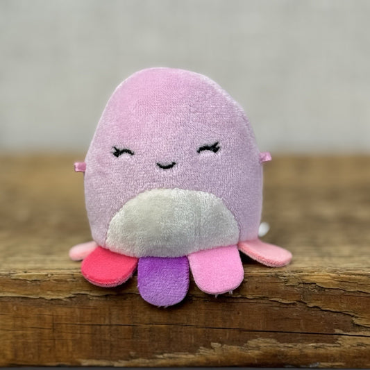 Squishmallow Squishville - Jeanne Pink Octopus Miniature (Multi Buy Discount)