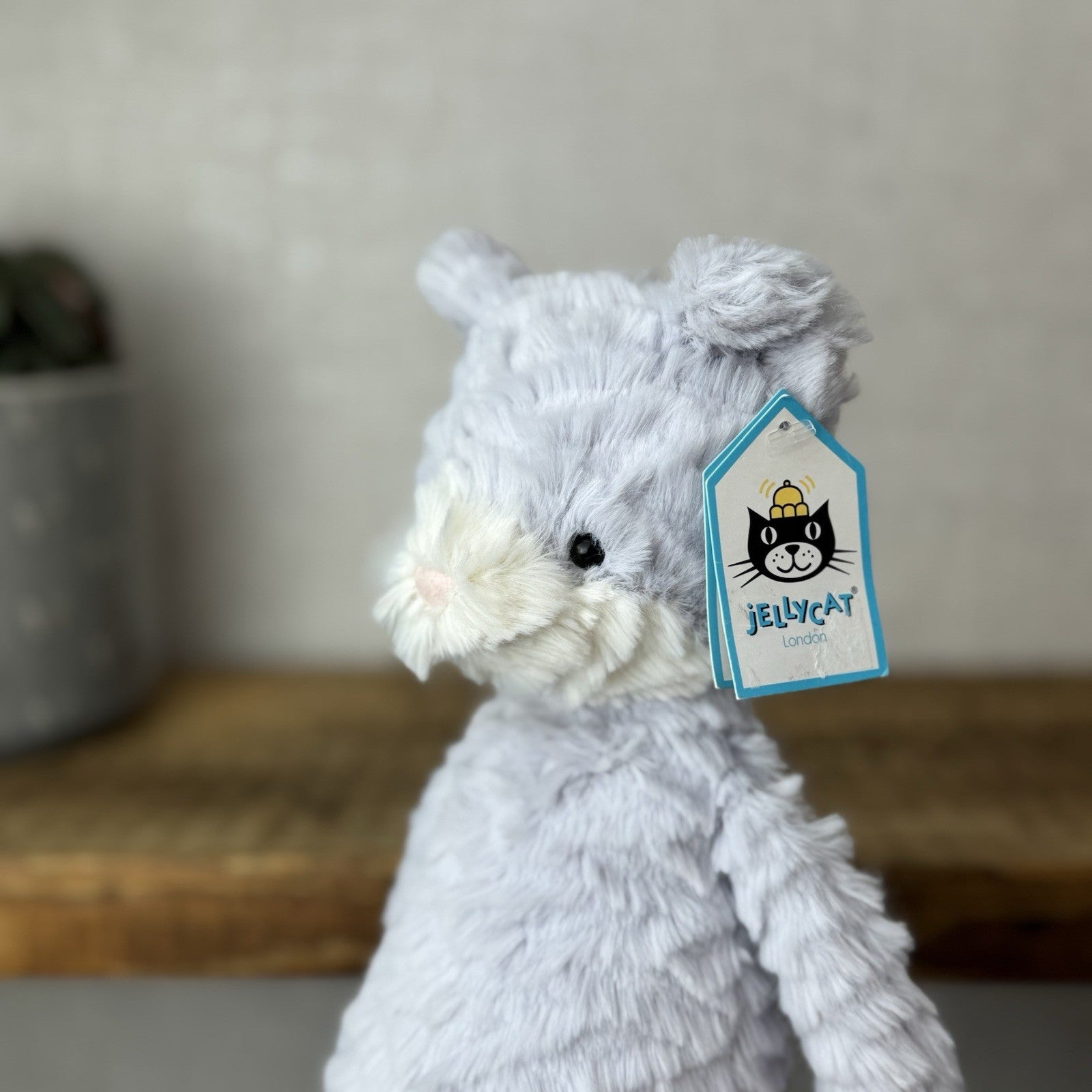 Jellycat Small Dainty Kitten New With Tags - Lilac Kitten Soft Toy Retired 12"