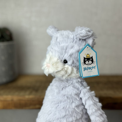Jellycat Small Dainty Kitten New With Tags - Lilac Kitten Soft Toy Retired 12"