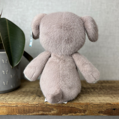 Jellycat Beepi Dog Medium Fluffy Soft Light Brown Plush Beanie With Tags 10”
