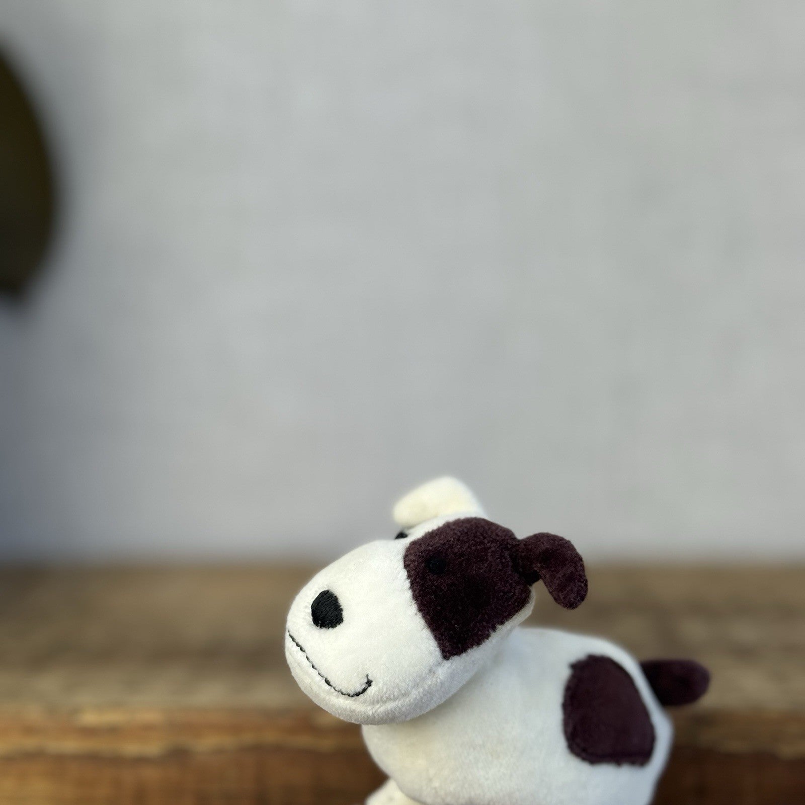 Jellycat Pocket Dog - Vintage Retired Tiny Suede Dog Puppy Mini Plush 4"