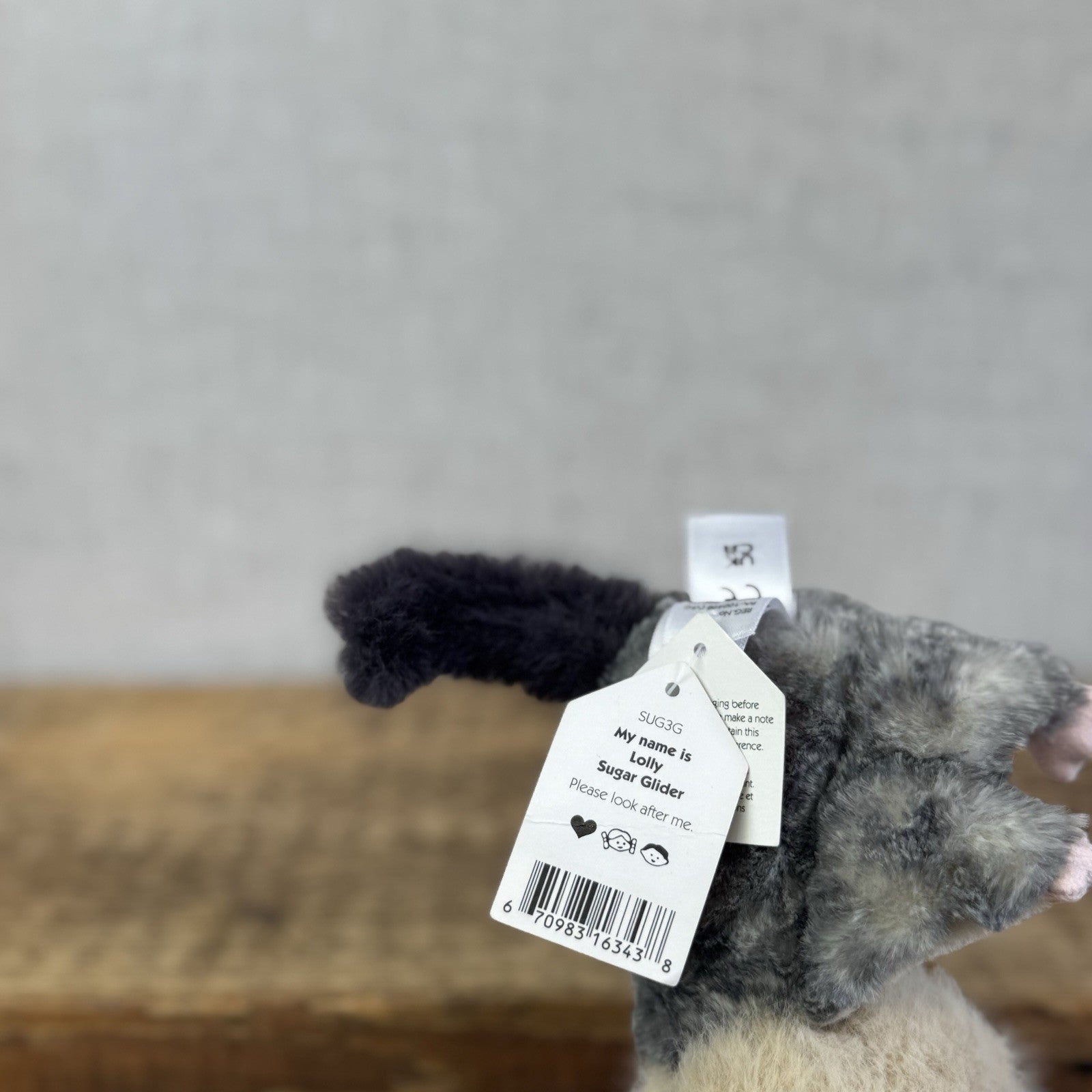 Jellycat Lolly Sugar Glider 5.5" NWT